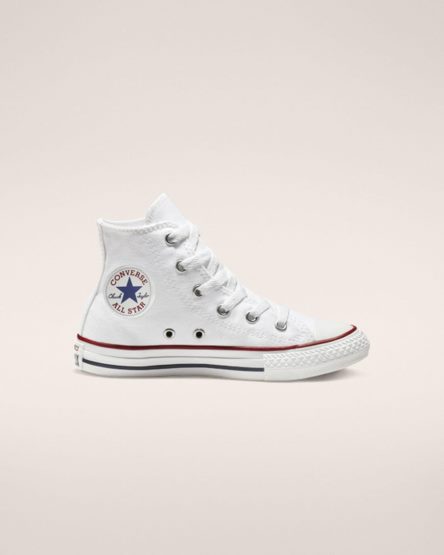 Tenisi Inalti Baieti Converse Chuck Taylor All Star Clasici Albi | RO PRVZX149